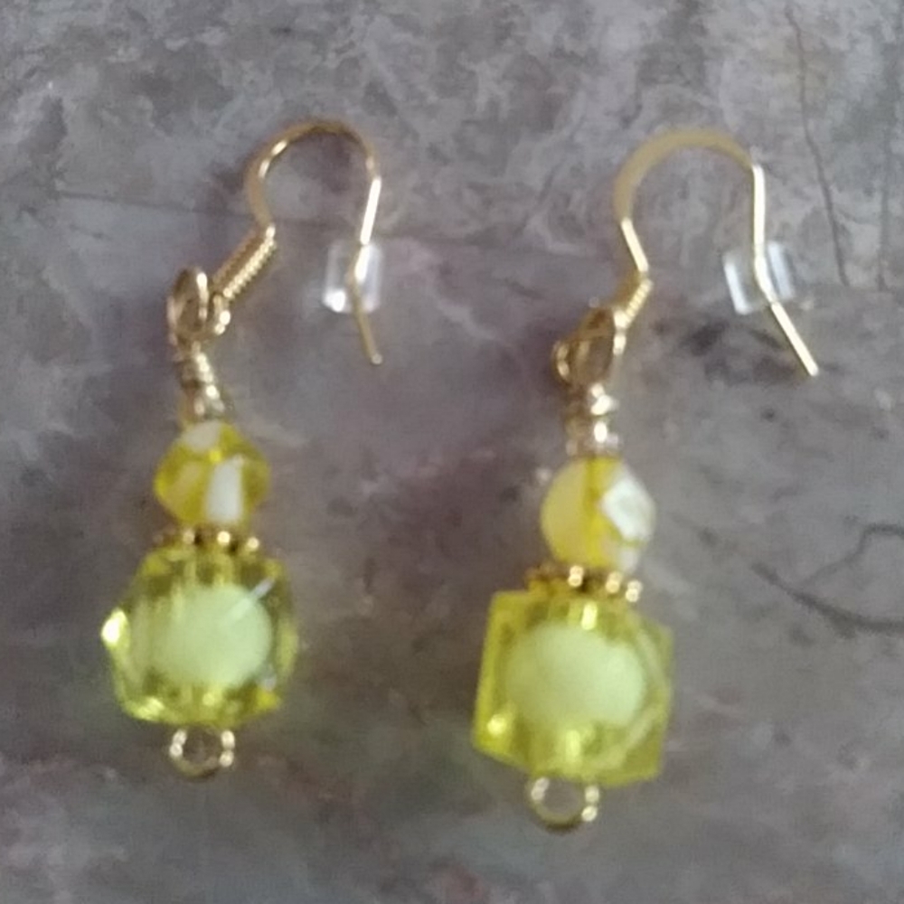 NWOT Handmade earrings...3 Pairs 16.00...must Buy 3 Pairs